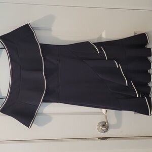 Gracia Blue Asymmetrical Party Dress Size SP